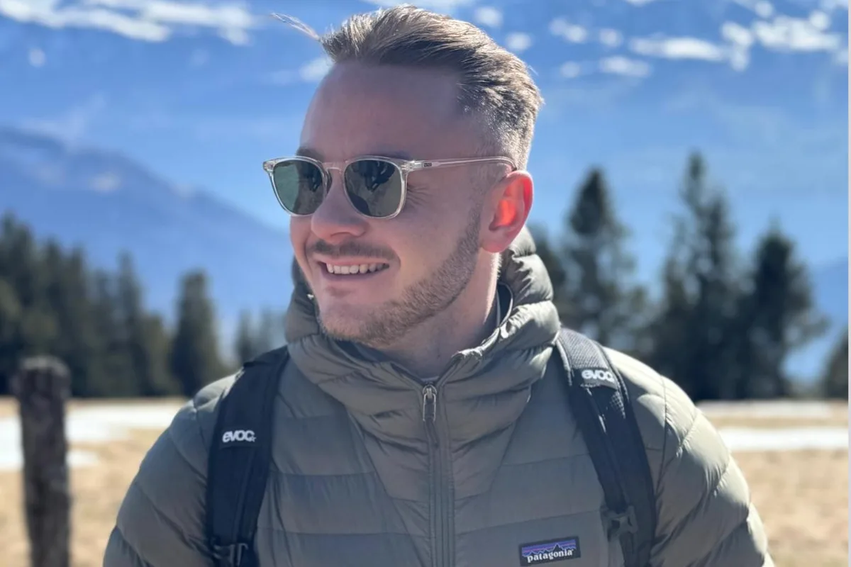 Jérôme hiking outdoors